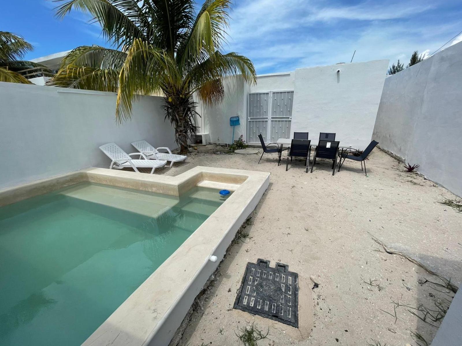 Casa Con Piscina En Chixchulub A 100 M De La Playa Villa Chicxulub Exterior photo